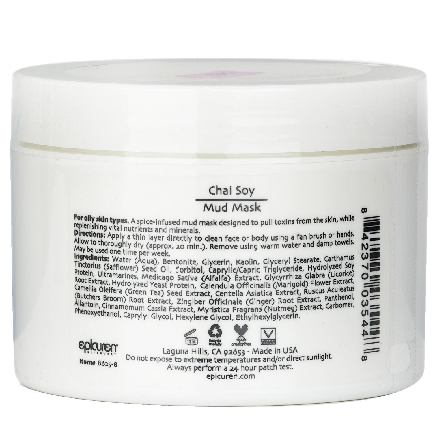 Chai Soy Mud Mask - For Oily Skin Types (Salon Size) by Epicuren - Image 3