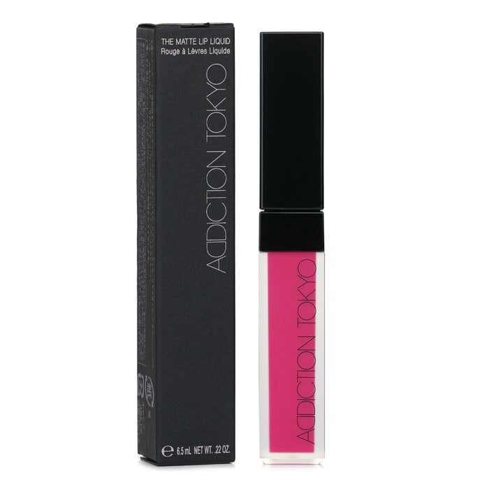 The Matte Lip Liquid - # 004 Fuchsia Garnet 6.5ml/0.22oz by ADDICTION - Image 2