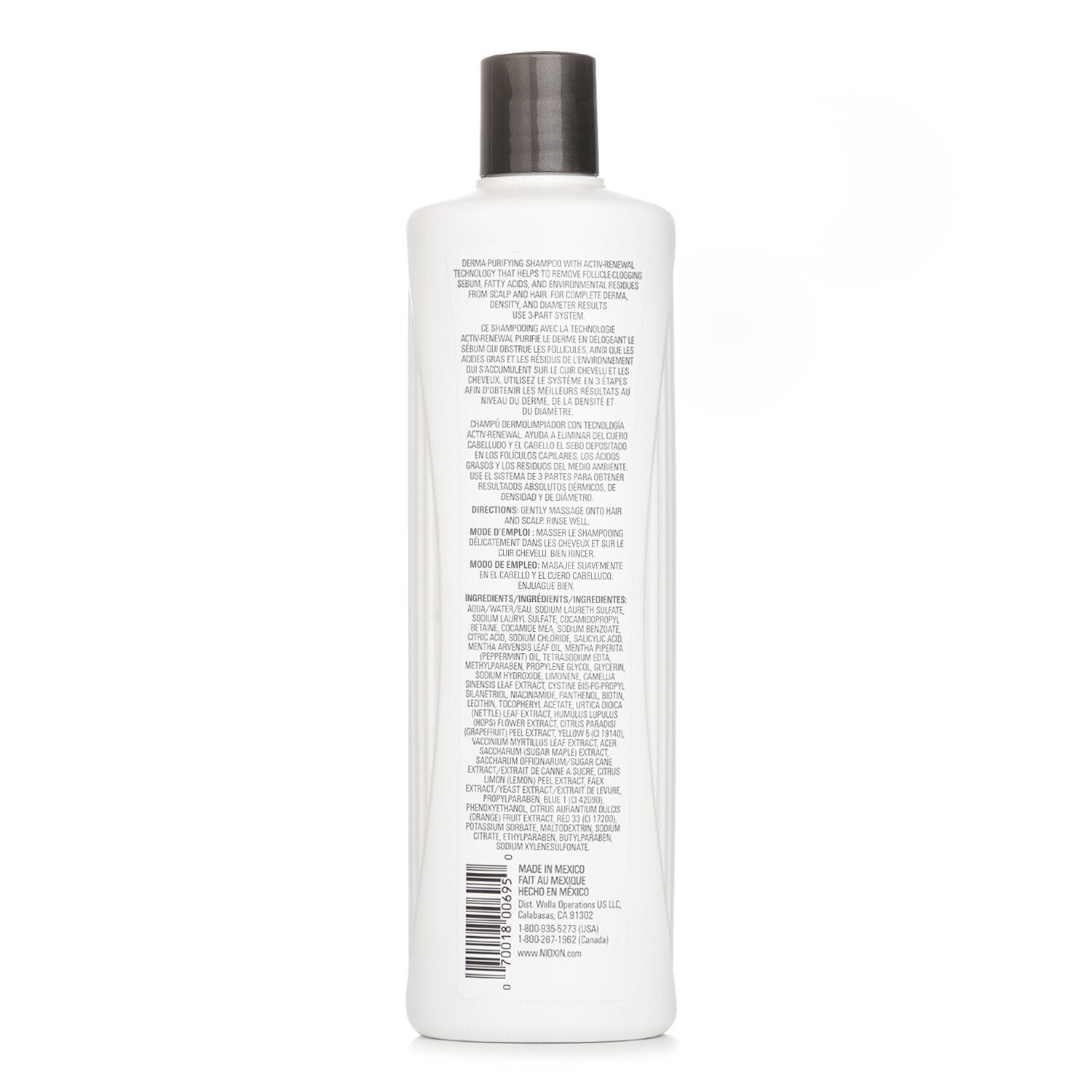 شامبو منظف Derma Purifying System 1 (للشعر الطبيعي والرفيع قليلاً)(Random packaging) من Nioxin - صورة 3