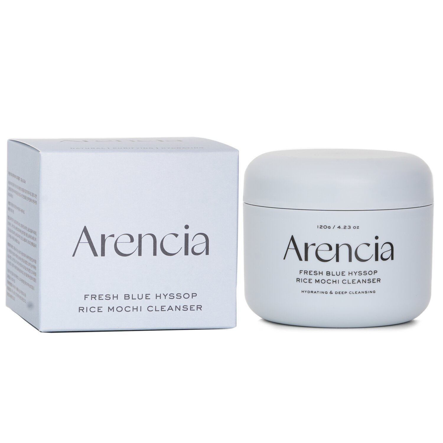 Fresh Blue Hyssop+ Rice Mochi Cleanser من Arencia - صورة 2