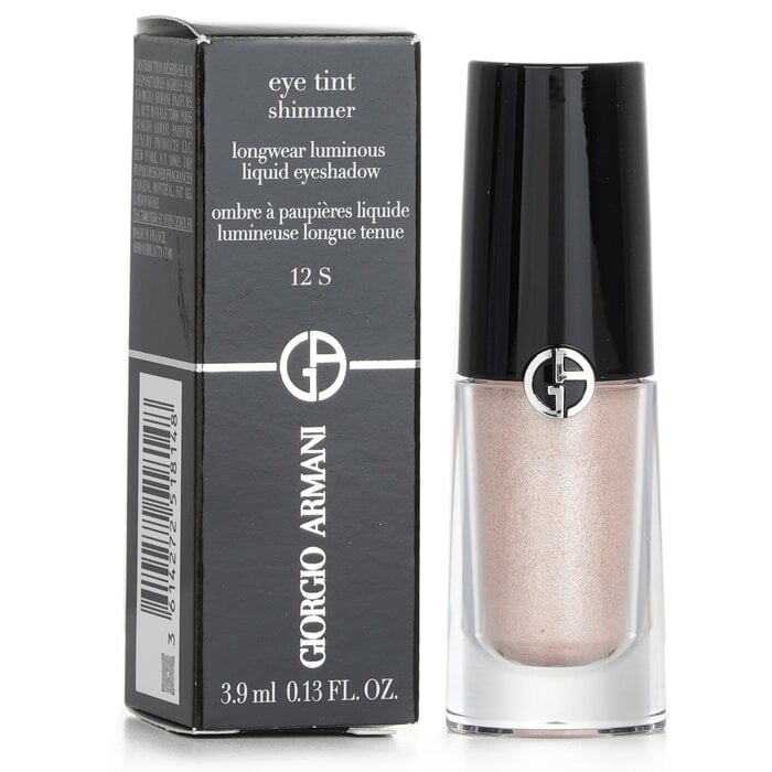 Eye Tint Shimmer Longwear Luminous Liquid Eyeshadow - # 12 S Shell 3.9ml/0.13oz by Giorgio Armani - Image 2