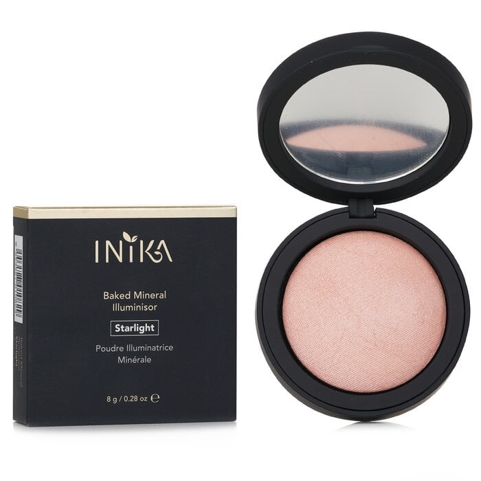 Baked Mineral Illuminisor - # Starlight 8g/0.28oz by INIKA Organic - Image 2