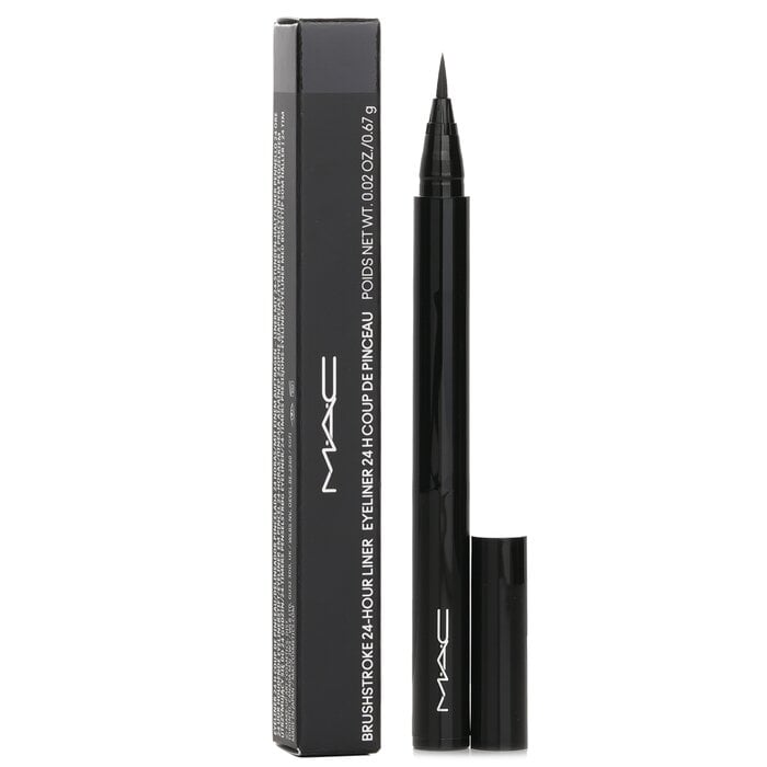 قلم يدوم 24 ساعة Brushstroke - # Brushblack 0.67g/0.02oz من MAC - صورة 2
