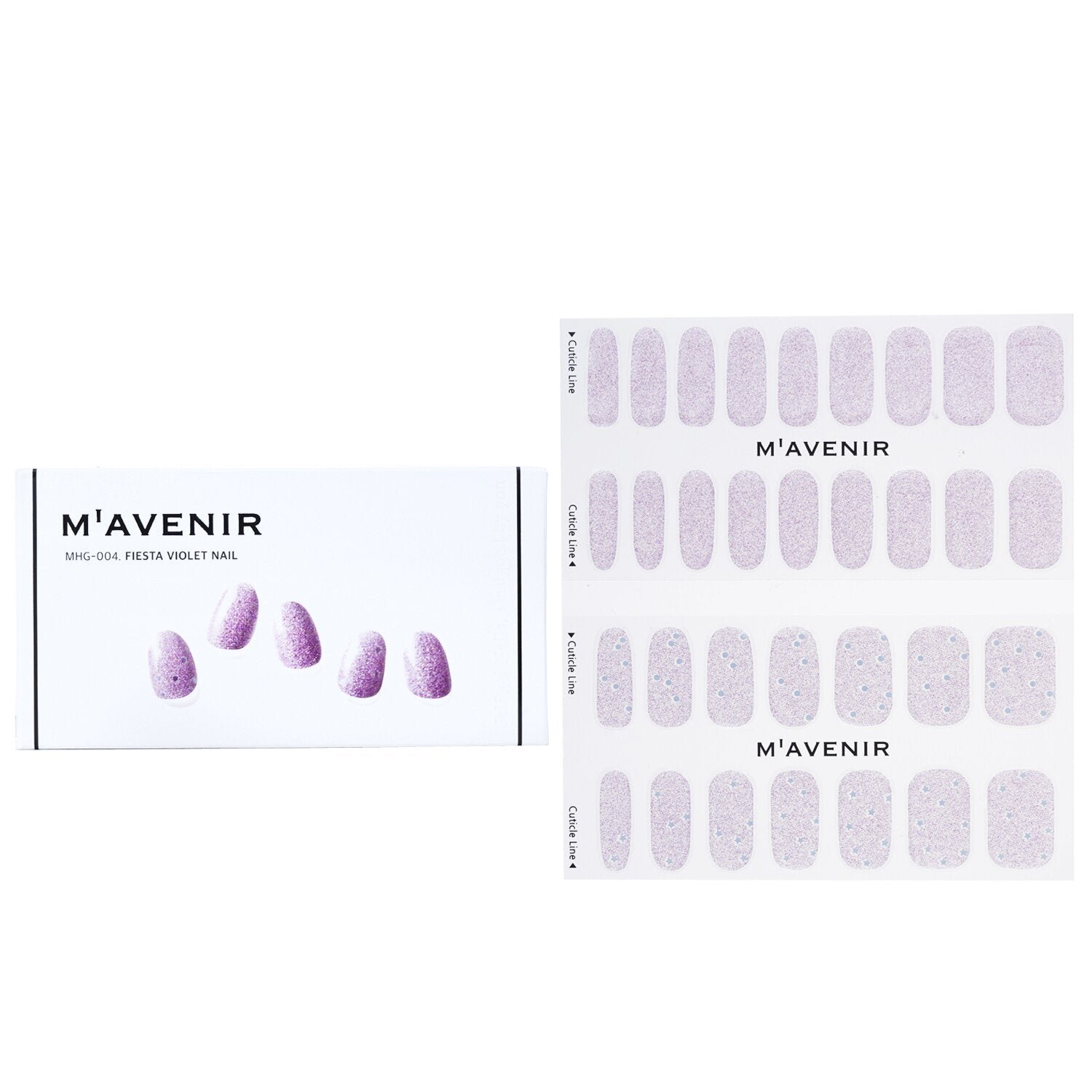Nail Sticker (Purple) - # Fiesta Violet Nail by Mavenir - Image 1