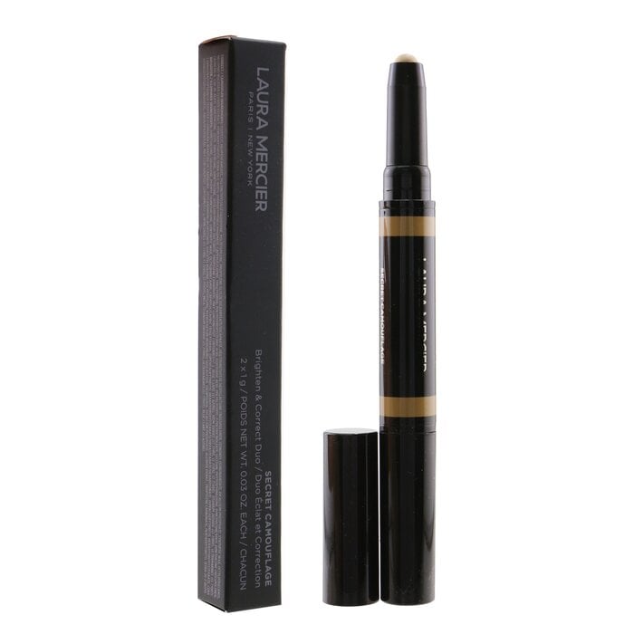 Secret Camouflage Brighten & Correct Duo - # 3N Medium With Neutral Undertones 2x1g/0.03oz by Laura Mercier - Image 2