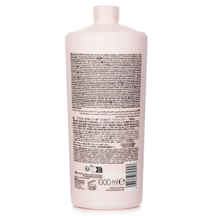 Genesis Bain Nutri-Fortifiant Anti Hair-Fall Fortifying Shampoo (Dry Weakened Hair, Prone To Falling Due To Breakage) 1000ml/34oz by Kerastase - Image 3