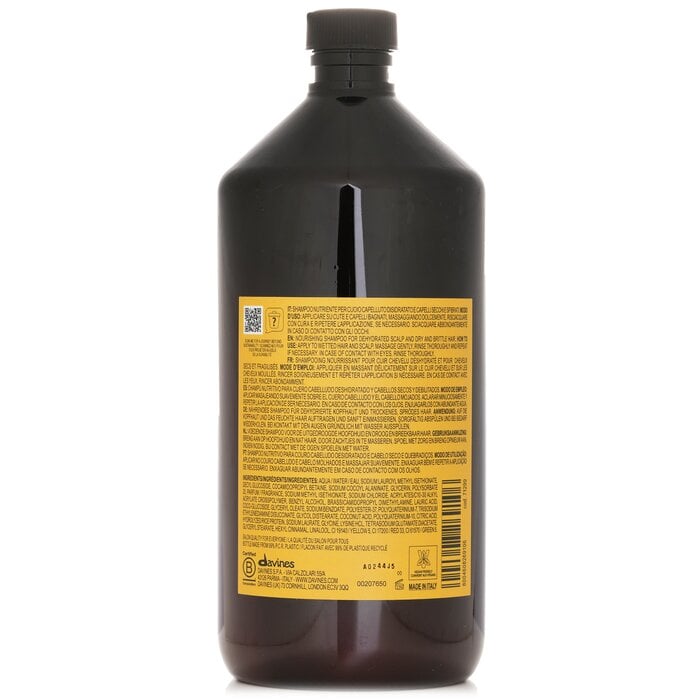 Natural Tech Nourishing Shampoo (For Dehydrated Scalp and Dry, Brittle Hair) 1000ml/33.81oz by Davines - Image 3