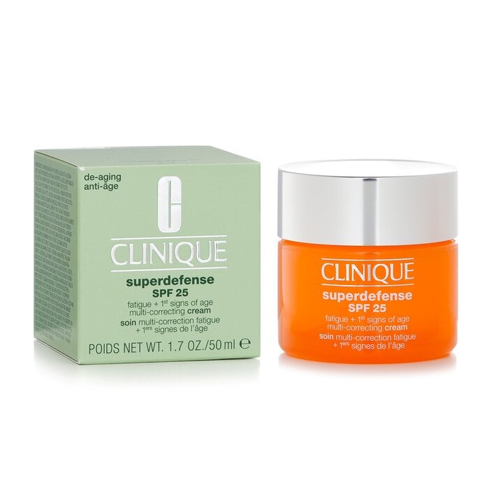 Superdefense SPF 25 Fatigue + 1st Signs Of Age Multi-Correcting Cream - Combination Oily to Oily 50ml/1.7oz by Clinique - Image 2