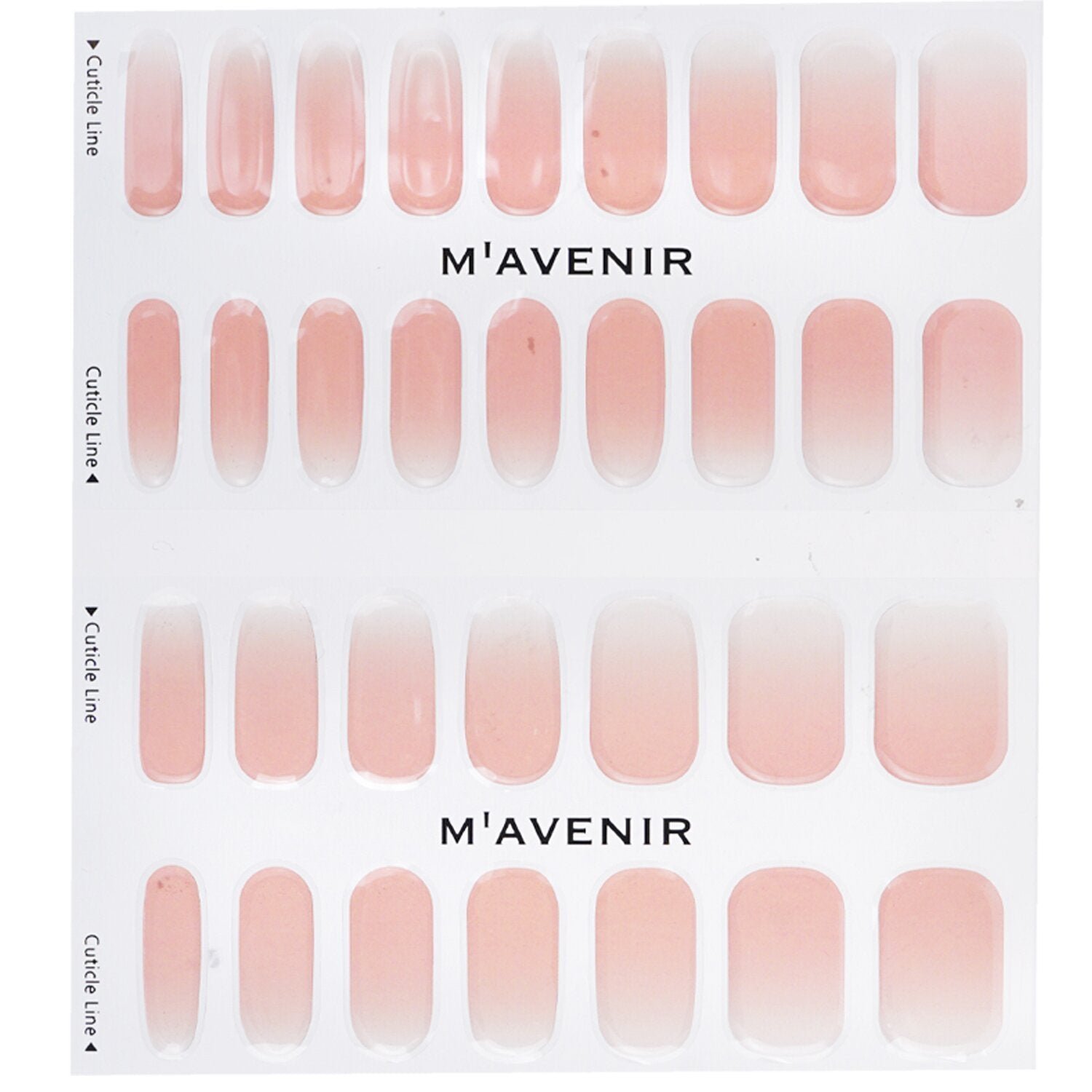 Nail Sticker (Pink) - # Grapefruit Gradacion Nail by Mavenir - Image 2