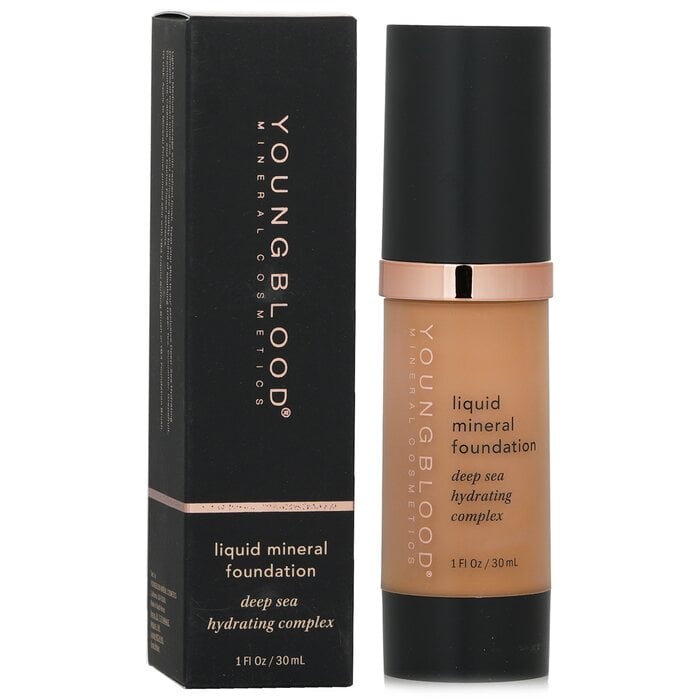 أساس معدني سائل - سمرة فاتحة 30ml/1oz من Youngblood - صورة 2