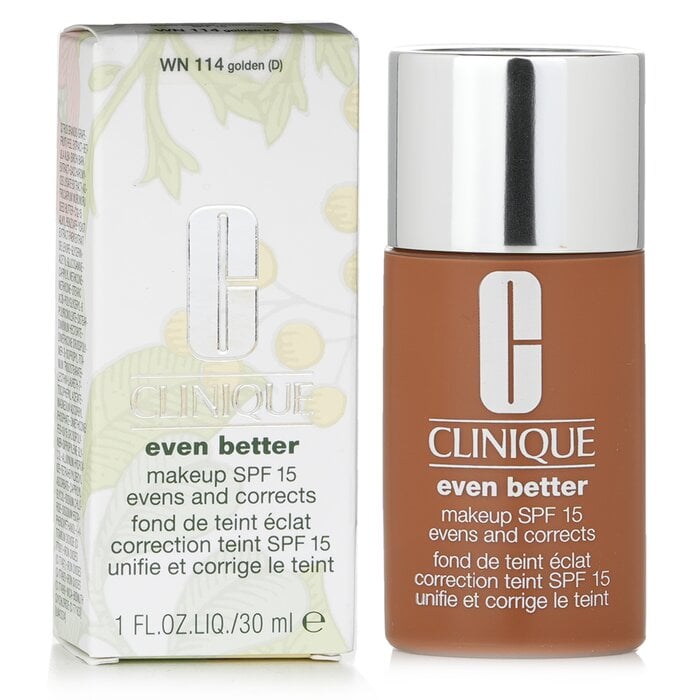 Even Better مكياج (SPF15) (للبشرة المختلطة الى الدهنية المختلطة) - رقم / No. 10/ WN114 ذهبي 30ml/1oz من Clinique - صورة 2