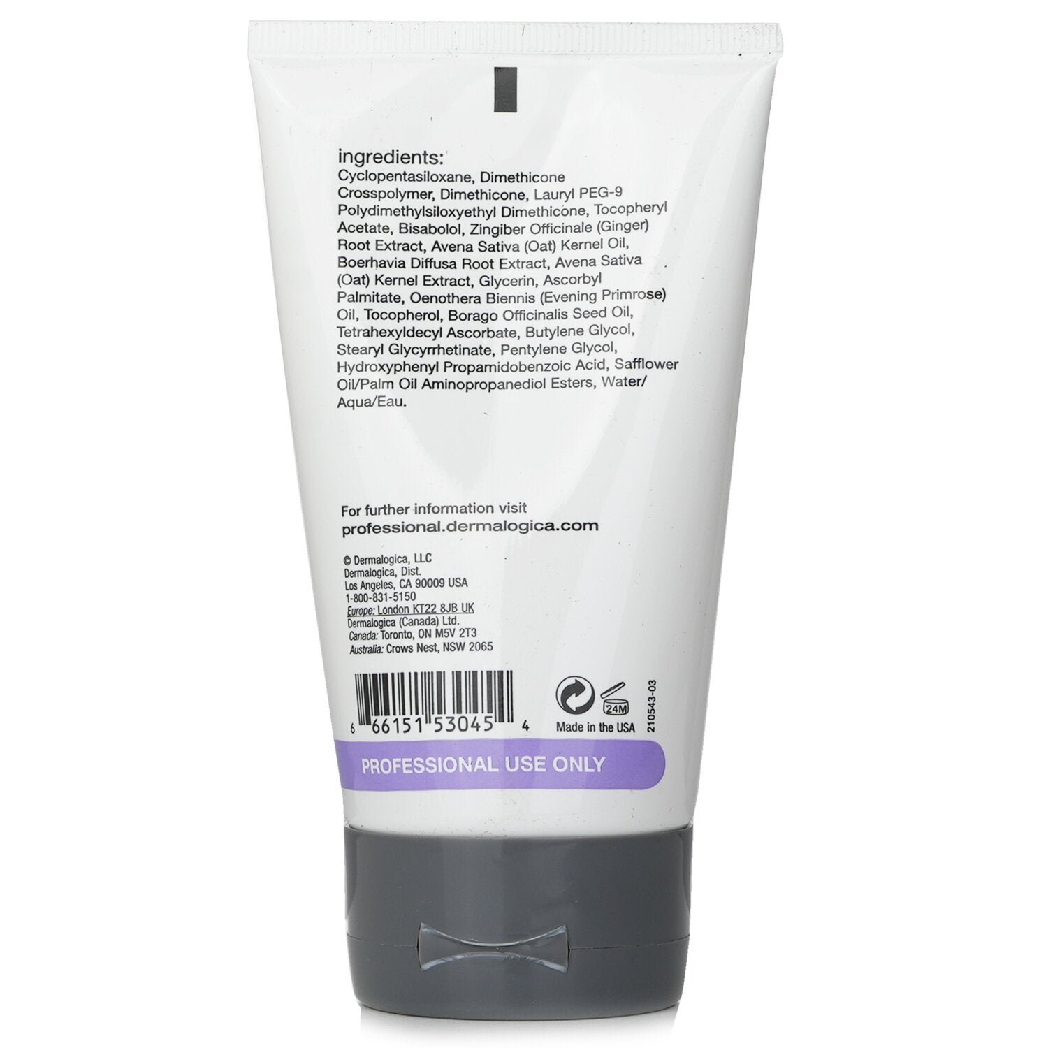 UltraCalming مجدد حاجز البشرة (أنبوب، حجم صالون) من Dermalogica - صورة 3