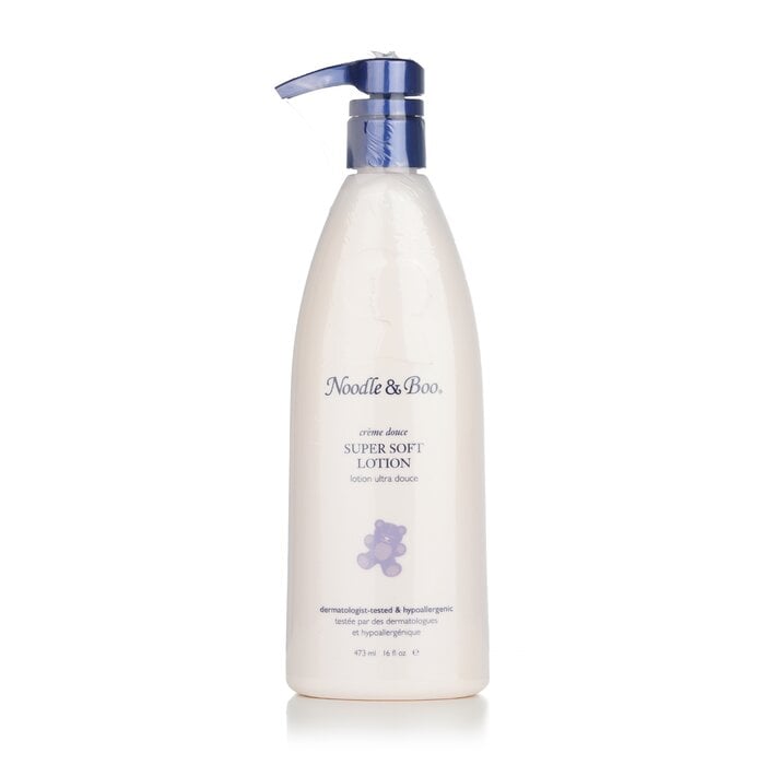 Super Soft Lotion - For Face & Body - Newborns & Babies With Sensiteive Skin 473ml/16oz by Noodle & Boo - Image 1