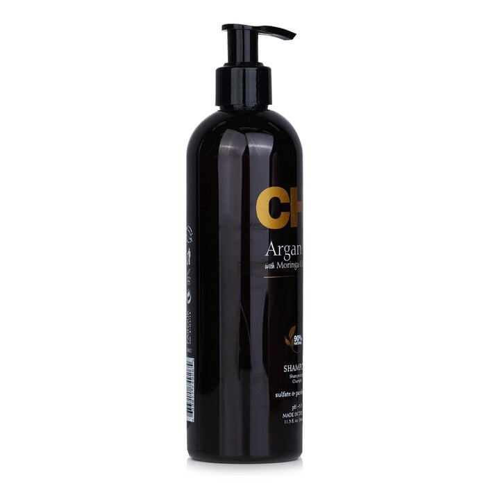 Argan Oil Plus Moringa Oil Shampoo - Sulfate & Paraben Free 340ml/11.5oz by CHI - Image 2