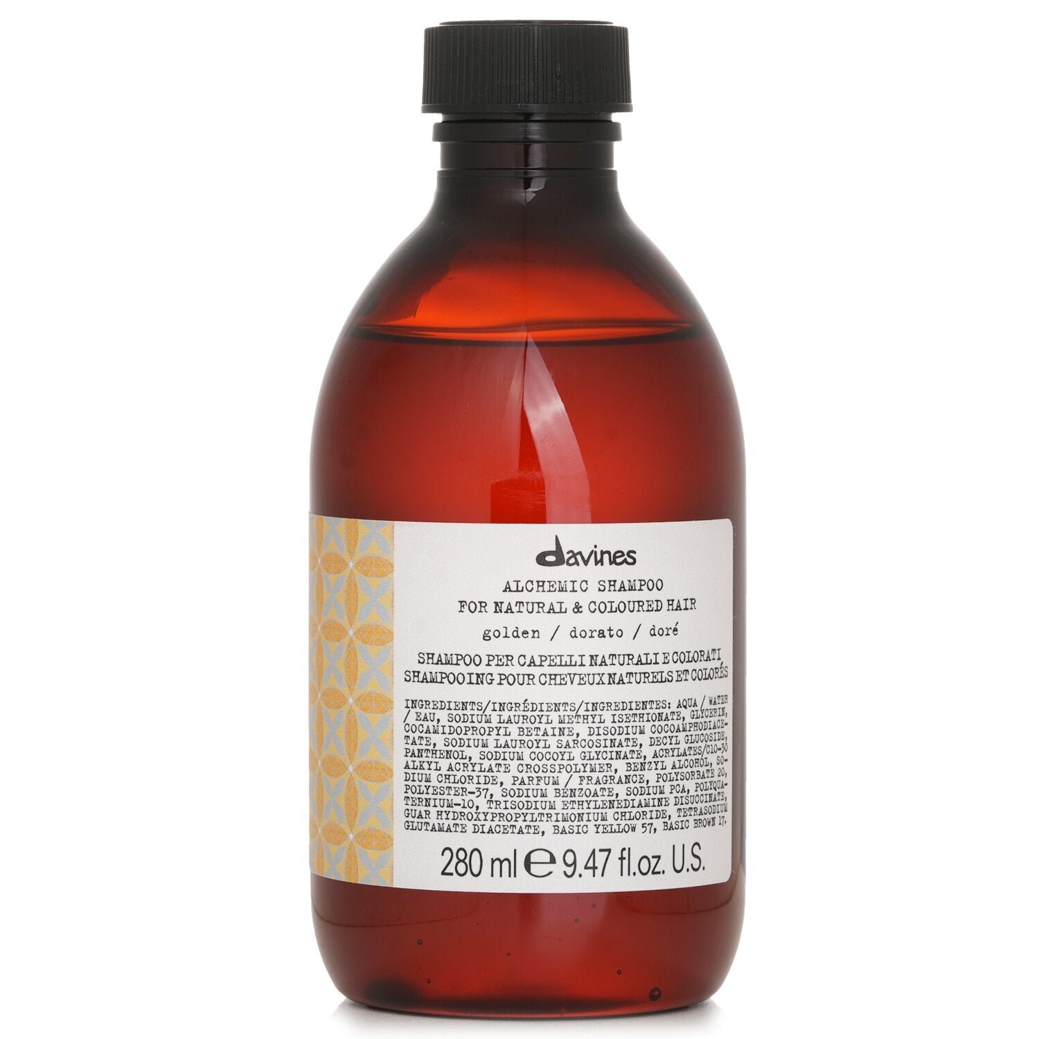شامبو Alchemic - # ذهبي (للشعر الطبيعي والمصبوغ) من Davines - صورة 2