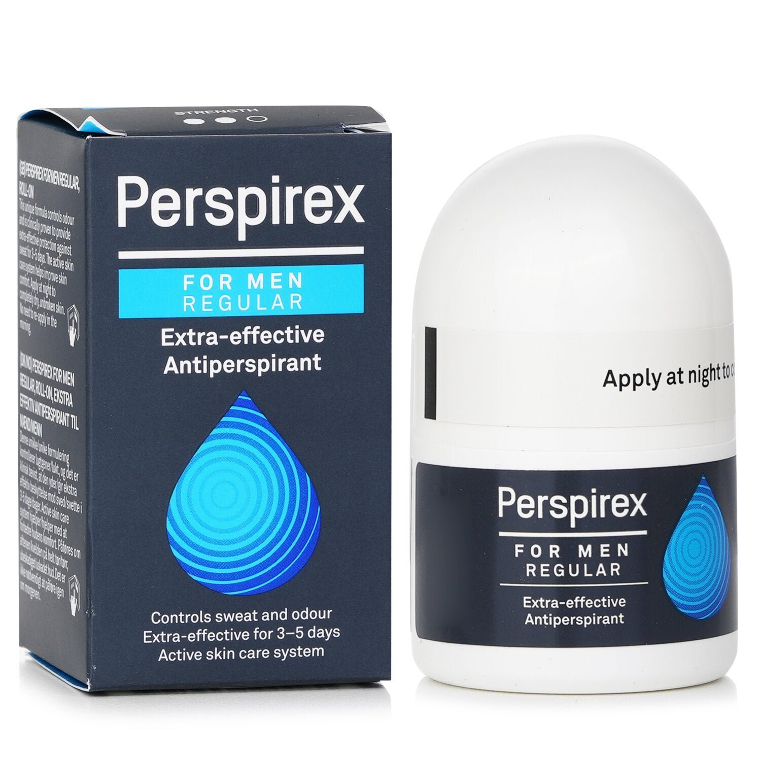 For Men Regular Extra Effective Antiperspirant Roll-On من Perspirex - صورة 2