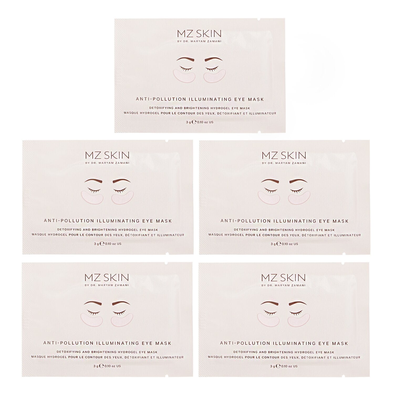 Anti-Pollution Illuminating Eye Masks by MZ Skin - Image 2