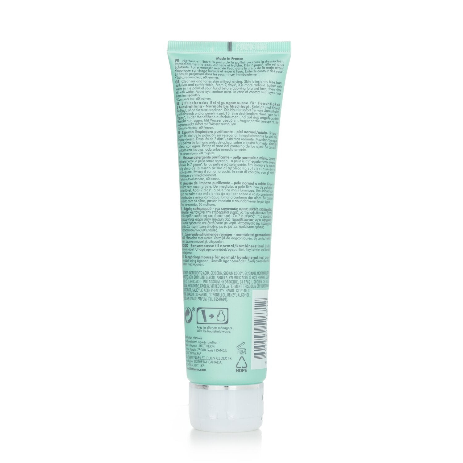 Biosource Purifying Foaming Cleanser - Normal to Combination Skin by Biotherm - Image 3