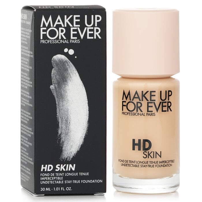 أساس HD Skin Undetectable Stay True - # 1Y08 (Y225) 30ml/1oz من Make Up For Ever - صورة 2