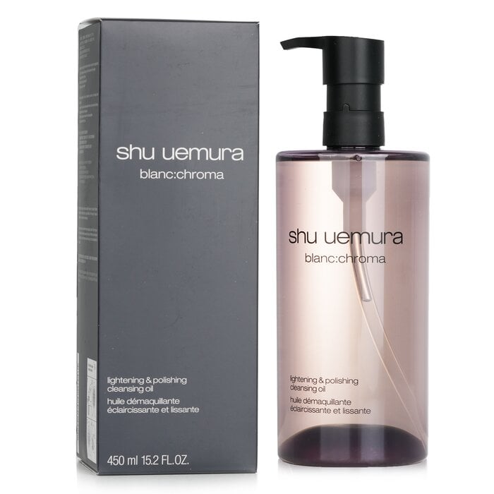 Blanc:Chroma Lightening & Polishing Cleansing Oil 450ml/15.2oz by Shu Uemura - Image 2