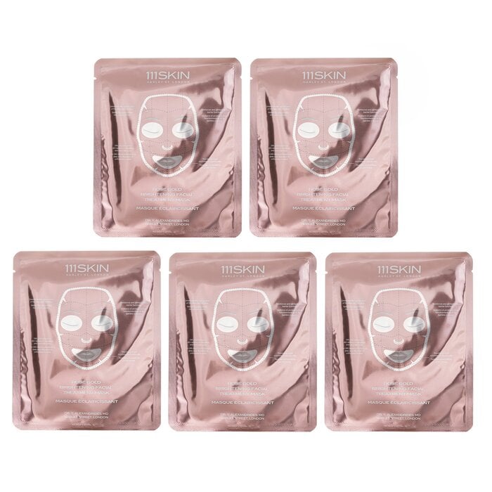 Rose Gold Brightening Facial Treatment Mask 5x30ml by 111skin - Image 2