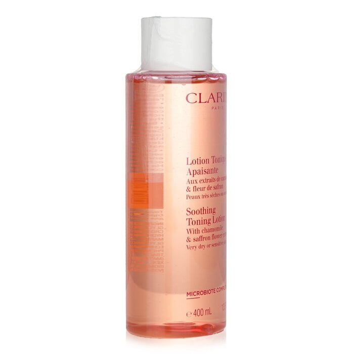 غسول موحد مرطب بالمرج ومستخلص زهر الزعفران - للبشرة الجافة أو الحساسة 400ml/13.5oz من Clarins - صورة 2