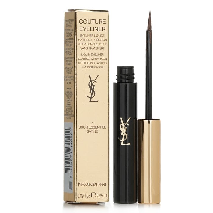قلم عيون سائل - # 4 Brun Essentiel Satine من Yves Saint Laurent - صورة 2