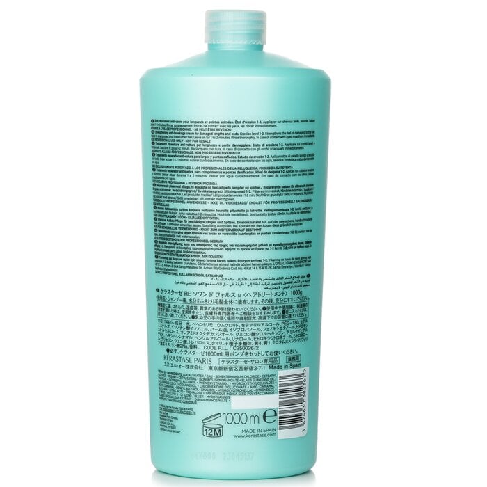 Resistance Ciment Anti-Usure Strengthening Anti-Breakage Cream - Rinse Out (For Damaged Lengths & Ends) 1000ml/34oz by Kerastase - Image 3
