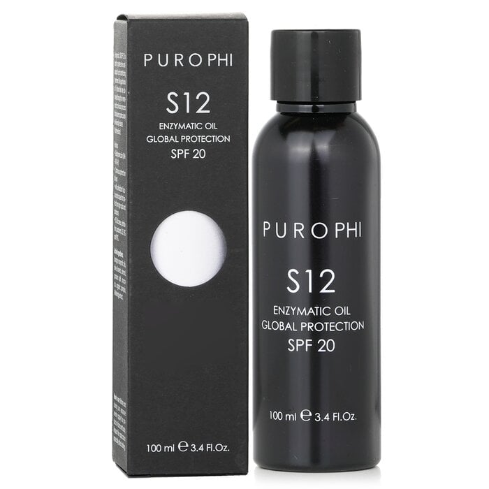 زيت حاصن عالمي أنزيمي S12 SPF 20 (مقاوم للماء) 100ml/3.4oz من بوروفي - صورة 2