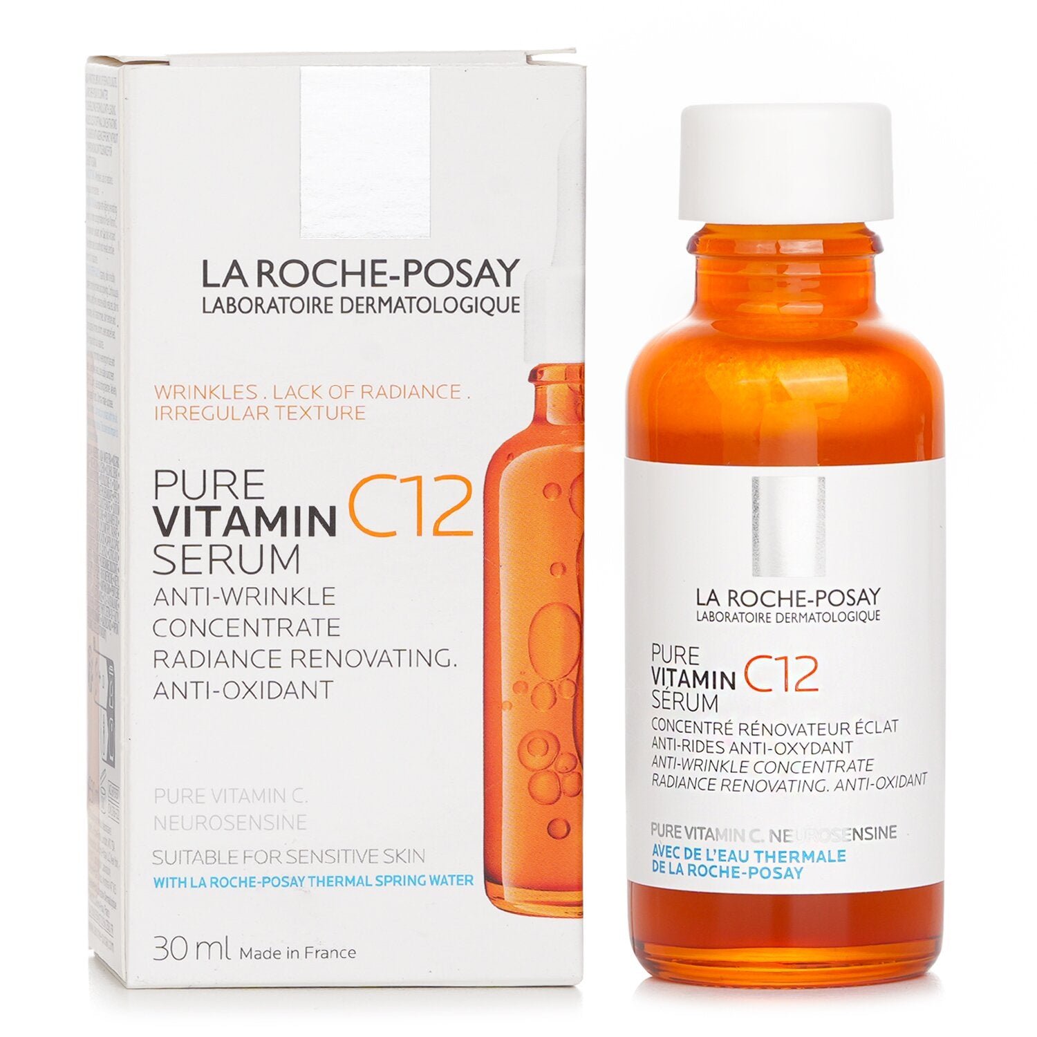 Pure Vitamin C12 Serum Anti Wrinkle Concentrate, Radiance Renovating, Anti-oxidant by La Roche Posay - Image 2
