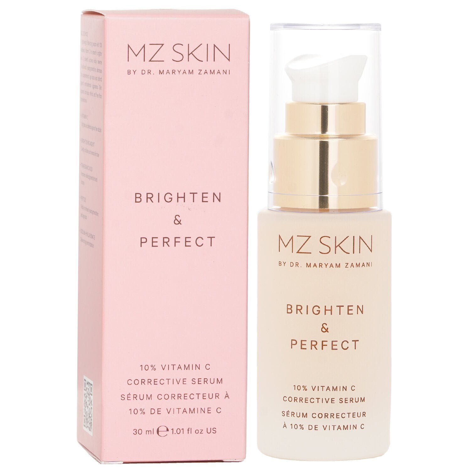 Brighten & Perfect 10% Vitamin C Corrective Serum by MZ Skin - Image 2