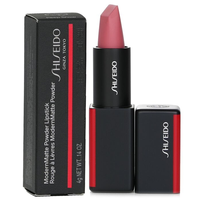 أحمر شفاه بودرة ModernMatte - # 505 Peep Show (ورد الشاي) 4g/0.14oz من Shiseido - صورة 2