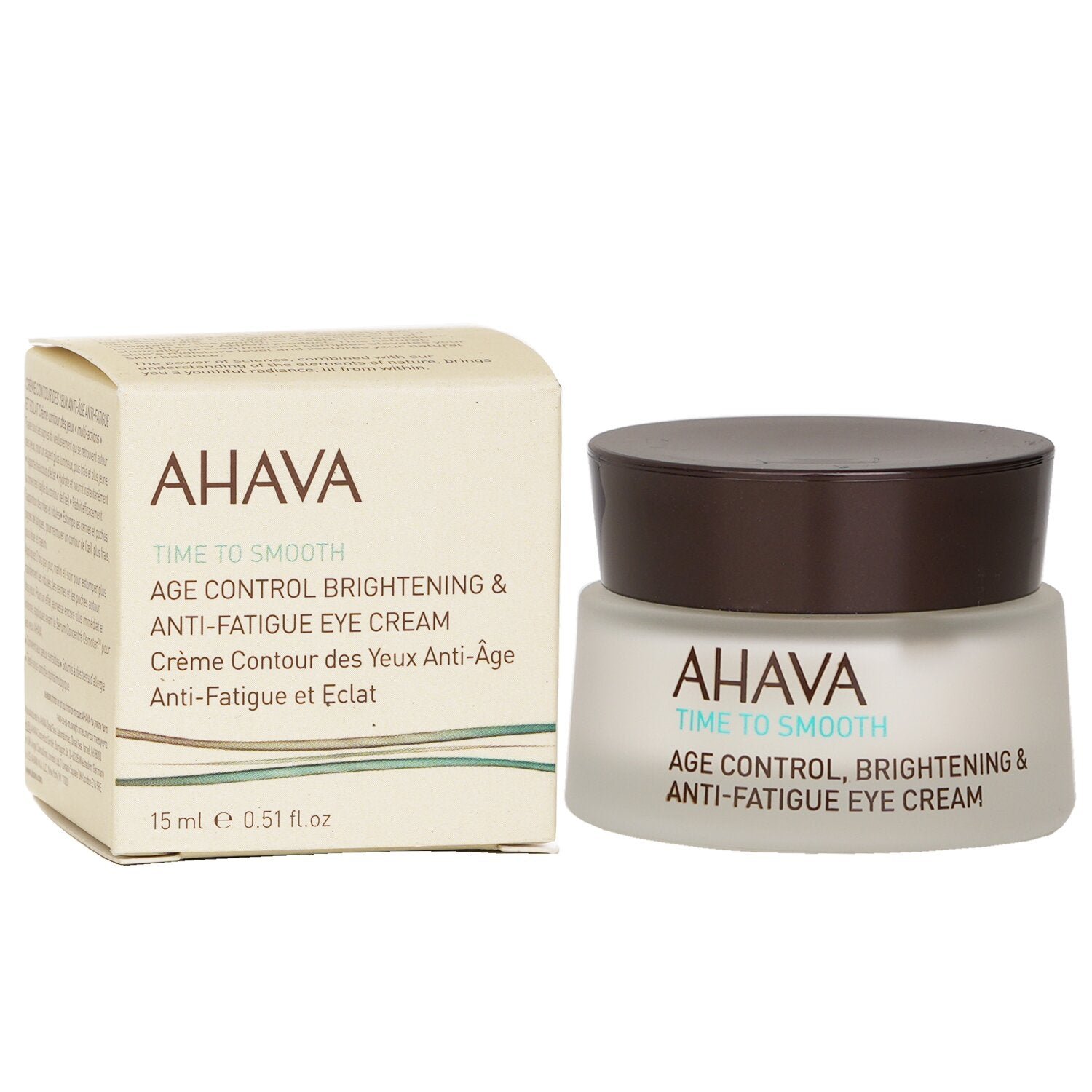 كريم عيون مضاد للتعب مفتح للبشرة لضبط آثار التقدم بالسن Time To Smooth من Ahava - صورة 2