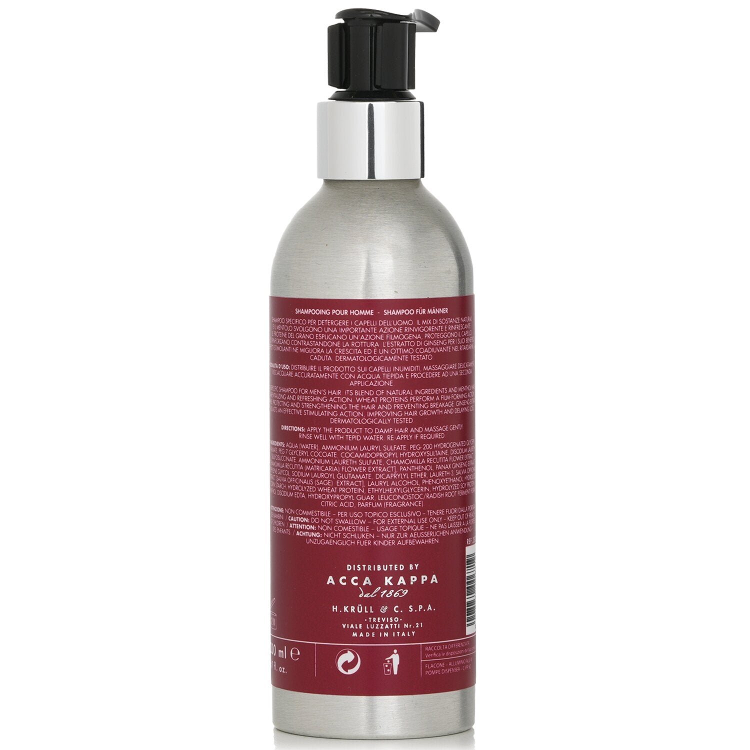 Shampoo For Men من Acca Kappa - صورة 3