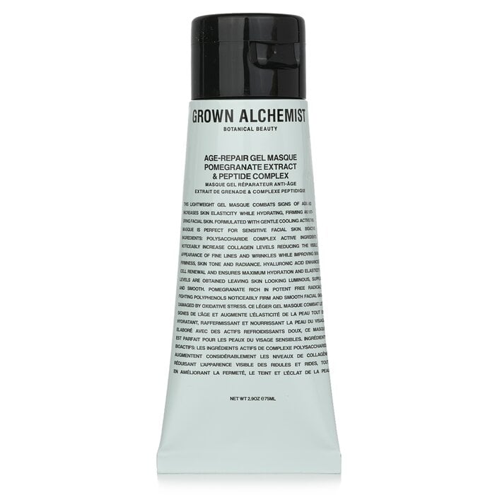 Age-Repair Gel Masque - Pomegranate Extract & Peptide Complex 75ml/2.53oz by Grown Alchemist - Image 1