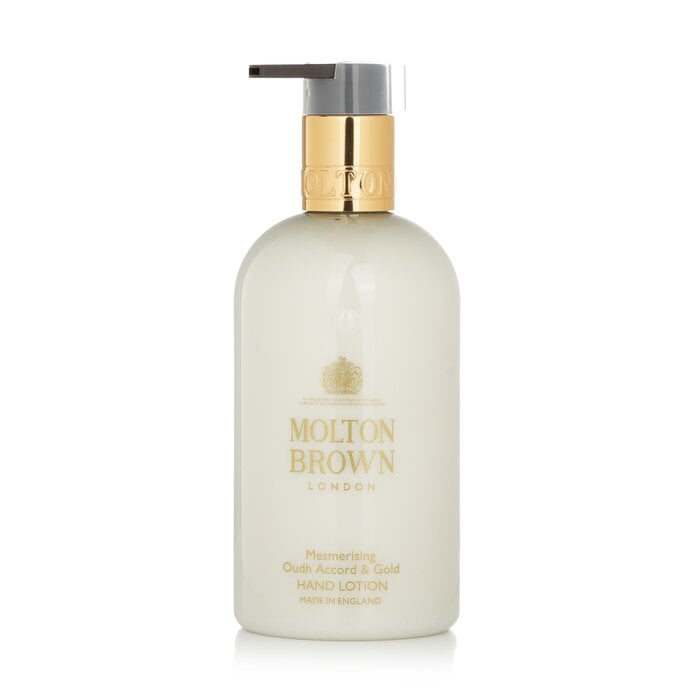 Mesmerising Oudh Accord & Gold Hand Lotion 300ml/10oz by Molton Brown - Image 1