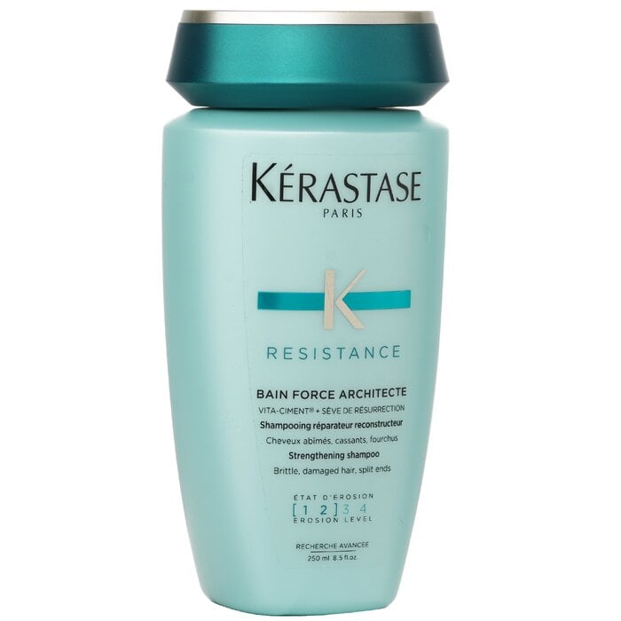 شامبو مقوي Resistance Bain Force Architecte (للشعر المتقصف التالف والنهايات المتقصفة) من Kerastase - صورة 2