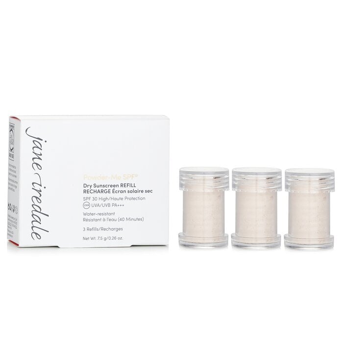 Powder ME SPF Dry Sunscreen SPF 30 Refill - Translucent 3x2.5g/0.09oz by Jane Iredale - Image 1