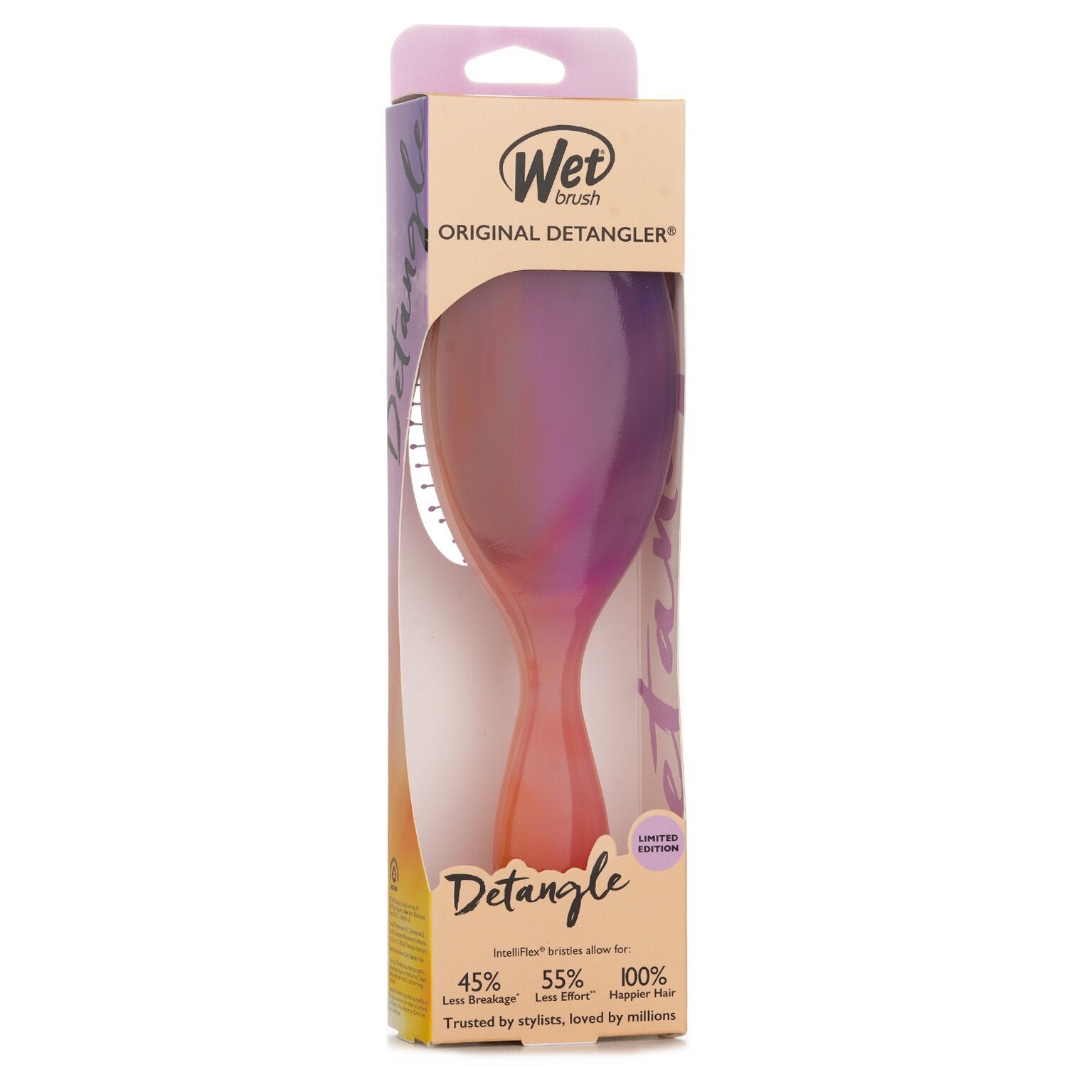 Original Detangler Desert Afterglow Pink Hair Brush by Wet Brush - Image 2