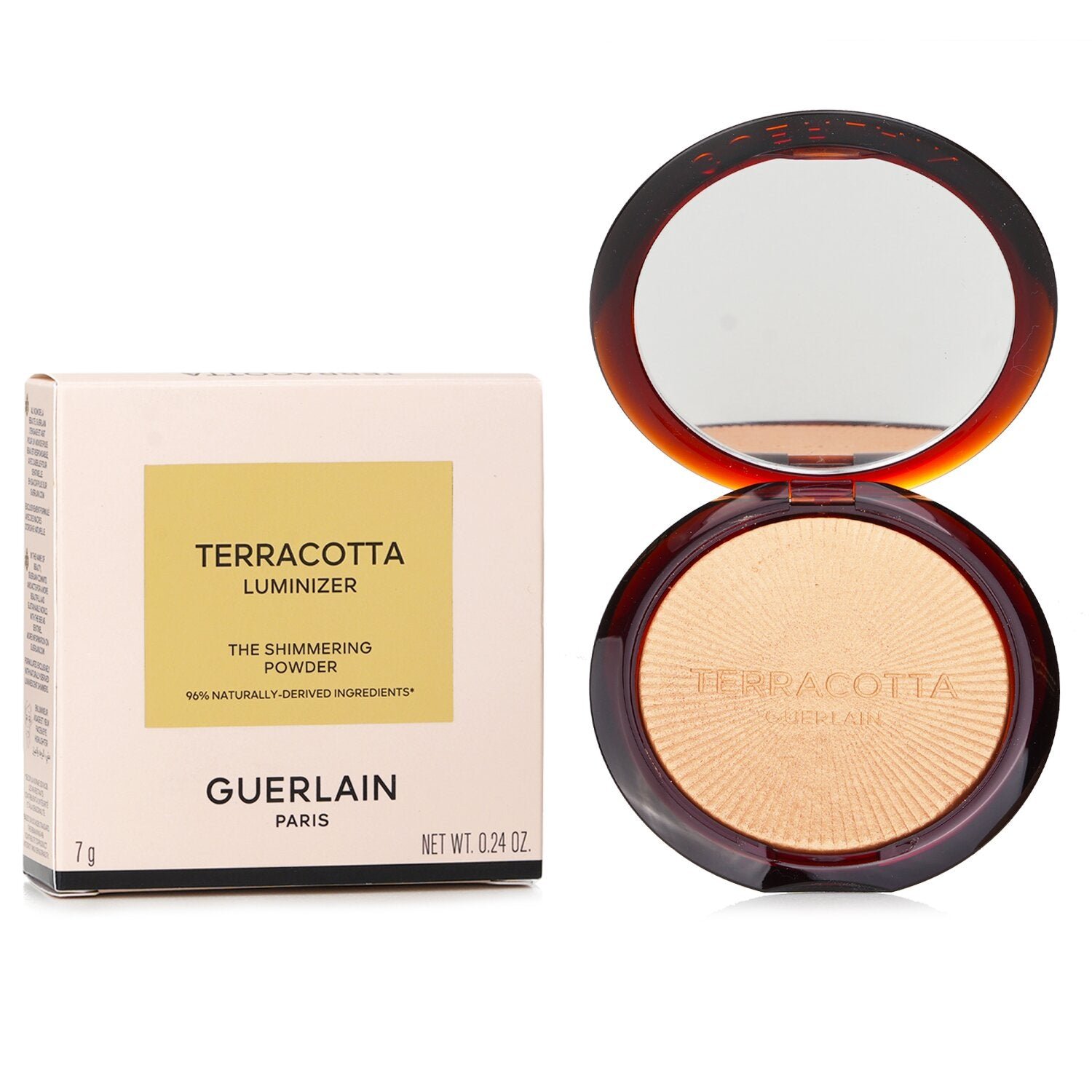 Terracotta Luminizer The Shimmering Powder - # 01 Warm Gold by Guerlain - Image 2