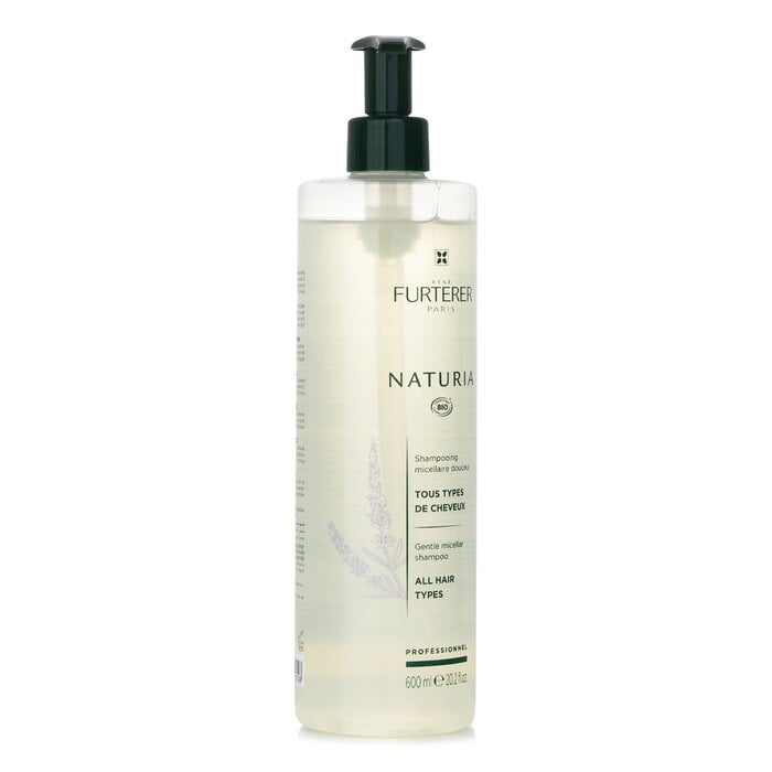 شامبو ناتوريا اللطيف الميسيلي الاحترافي لجميع أنواع الشعر 600ml/20.2oz من Rene Furterer - صورة 2