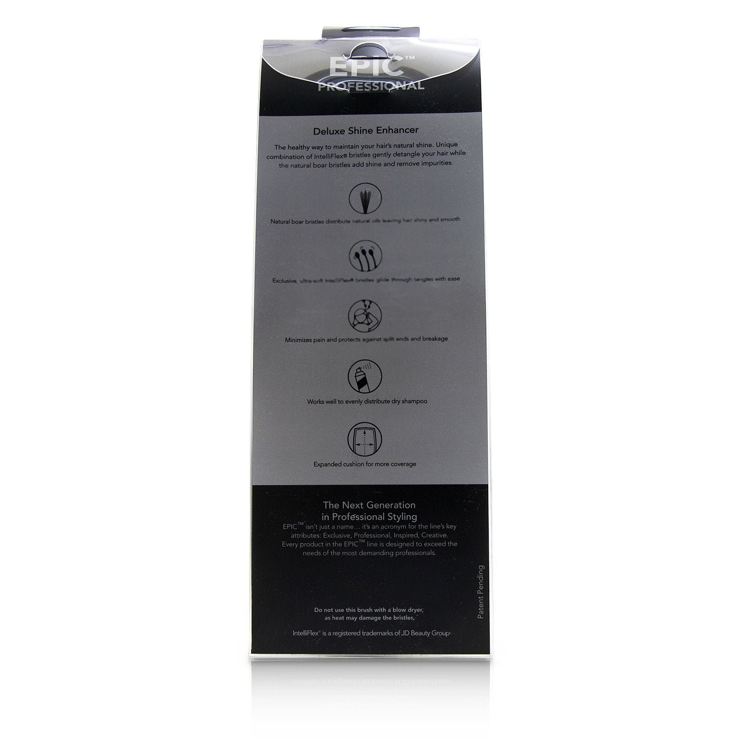 معزز لمعان الشعر Pro Epic Deluxe - # أسود من Wet Brush - صورة 5