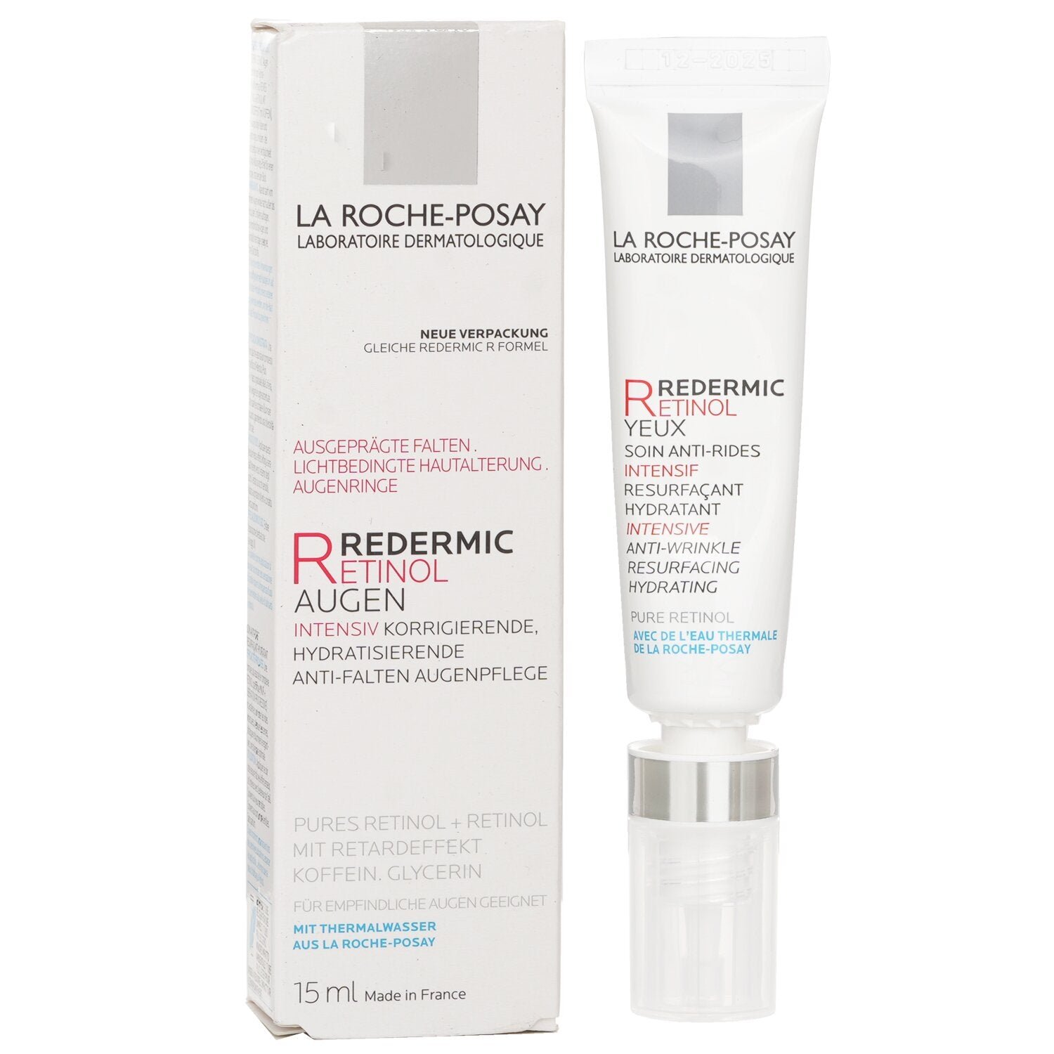Redermic R Eyes Dermatological Anti-Aging Eye Corrector (Intensive) by La Roche Posay - Image 2