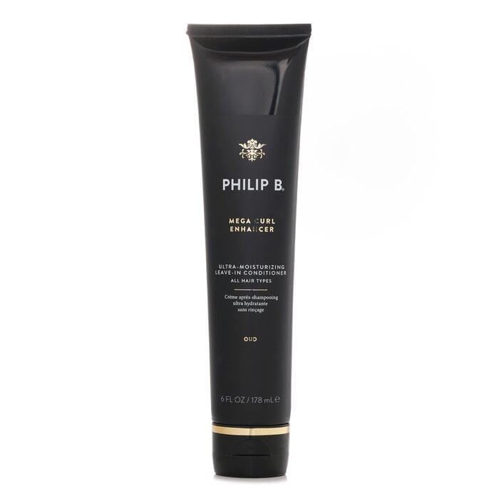 بلسم مرطب يترك على الشعر لتعزيز الخصلات Mega Curl - لجميع أنواع الشعر 178ml/6oz من Philip B - صورة 1