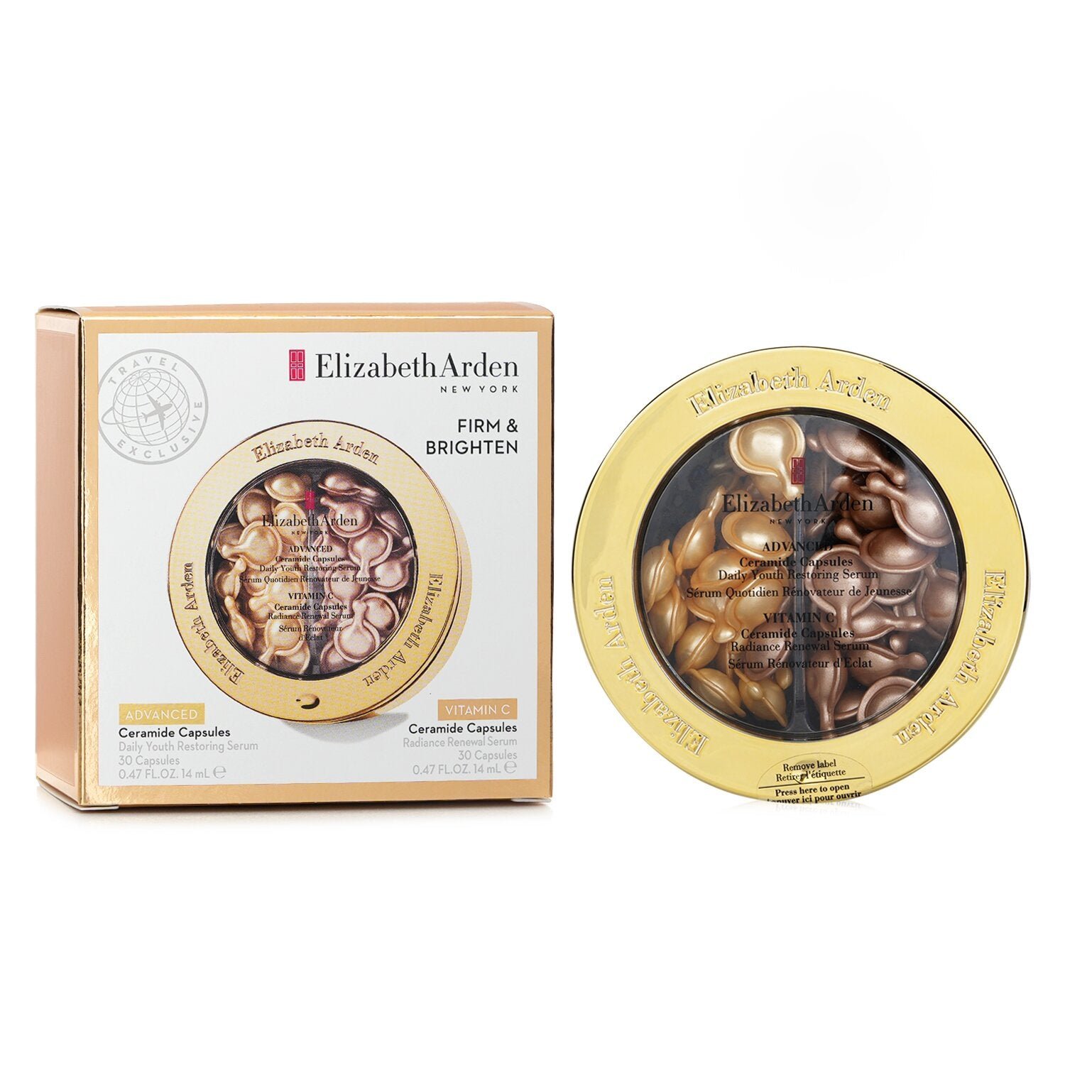 سيرم كبسولات متطور وسيرم كبسولات سيراميد فيتامين C (دفعة محدودة) من Elizabeth Arden - صورة 2