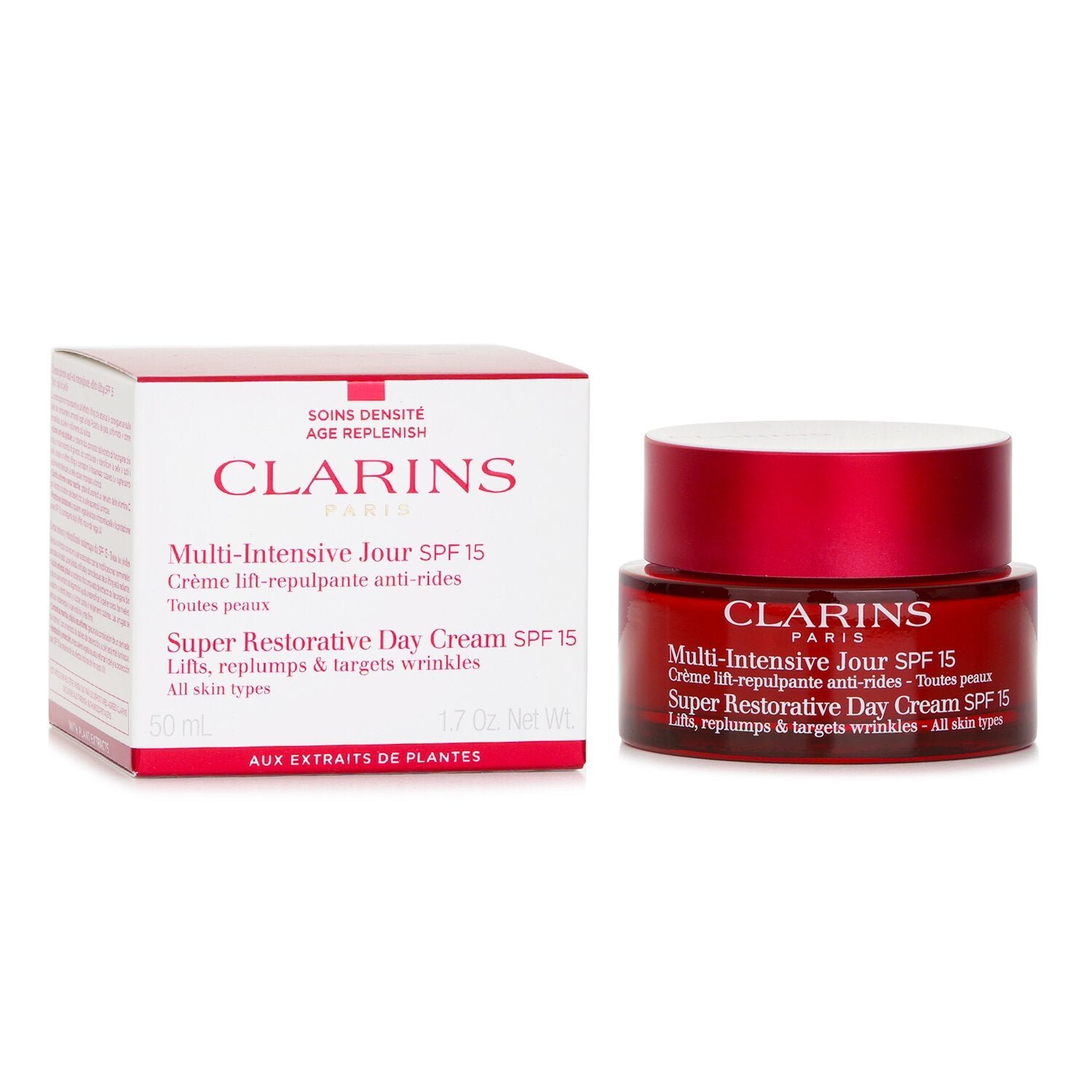 Multi Intensive Jour Super Restorative Day Cream SPF 15(Random Packaging) by Clarins - Image 2