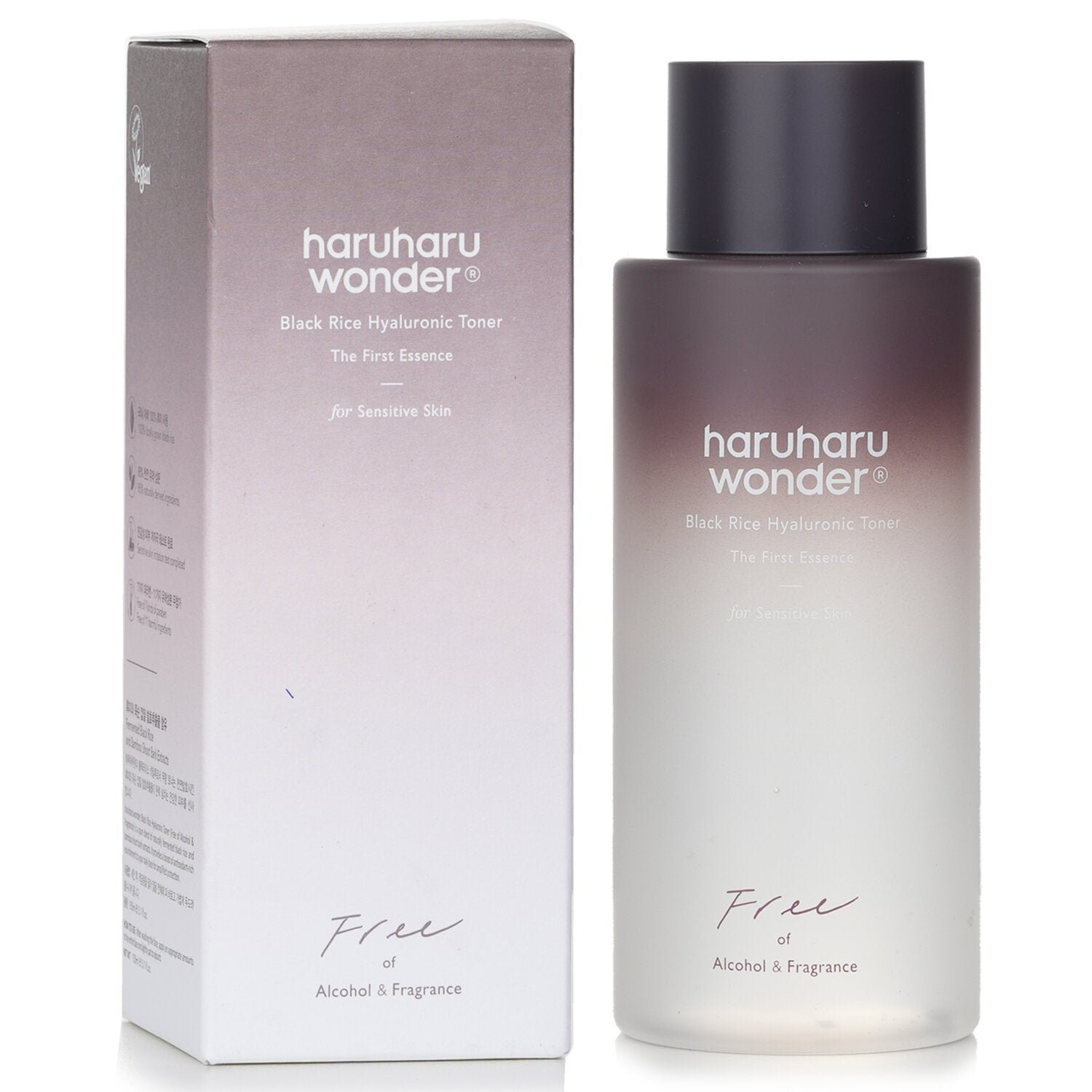 Black Rice Hyaluronic Toner (For Sensitive Skin) by Haruharu Wonder - Image 2