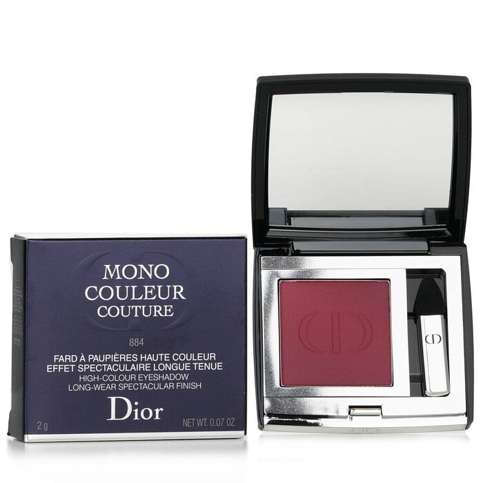 ظلال عيون فائق اللون كوتور Mono Couleur - # 884 Rouge Trafalgar (مخملي) 2g/0.07oz من Christian Dior - صورة 2