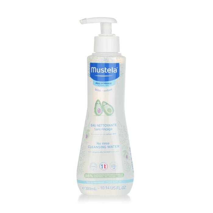 ماء منظف لا يحتاج لغسل (للوجه ومنطقة الحفاضات) - للبشرة العادية) من Mustela - صورة 1
