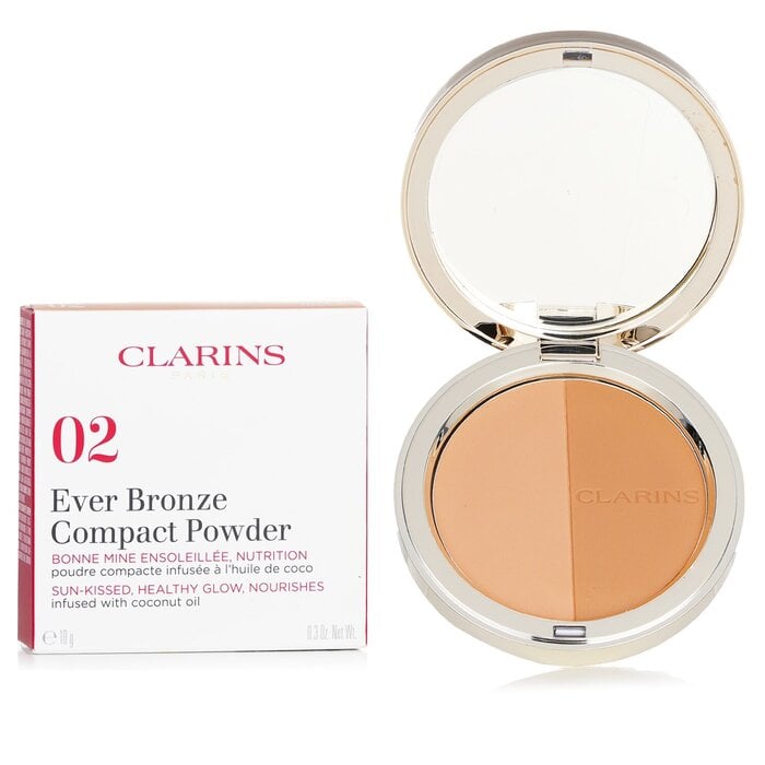 Ever Bronze Compact Powder - # 02 Medium(Random Packaging) 10g/0.3oz by Clarins - Image 5